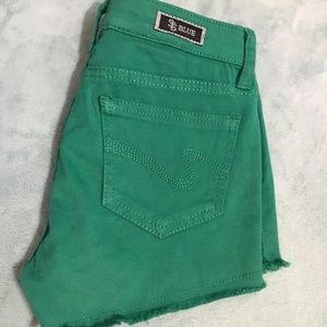 Green shorts by STS Blue